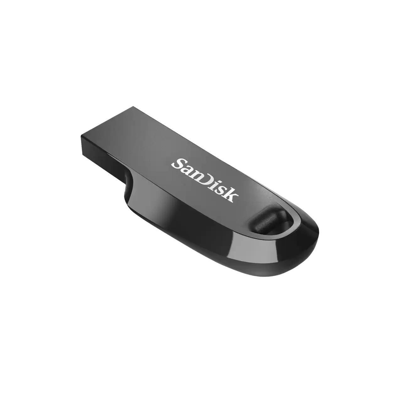 USB памет SanDisk Ultra Curve 3.2, 64GB, USB 3.1 Gen 1, Черна