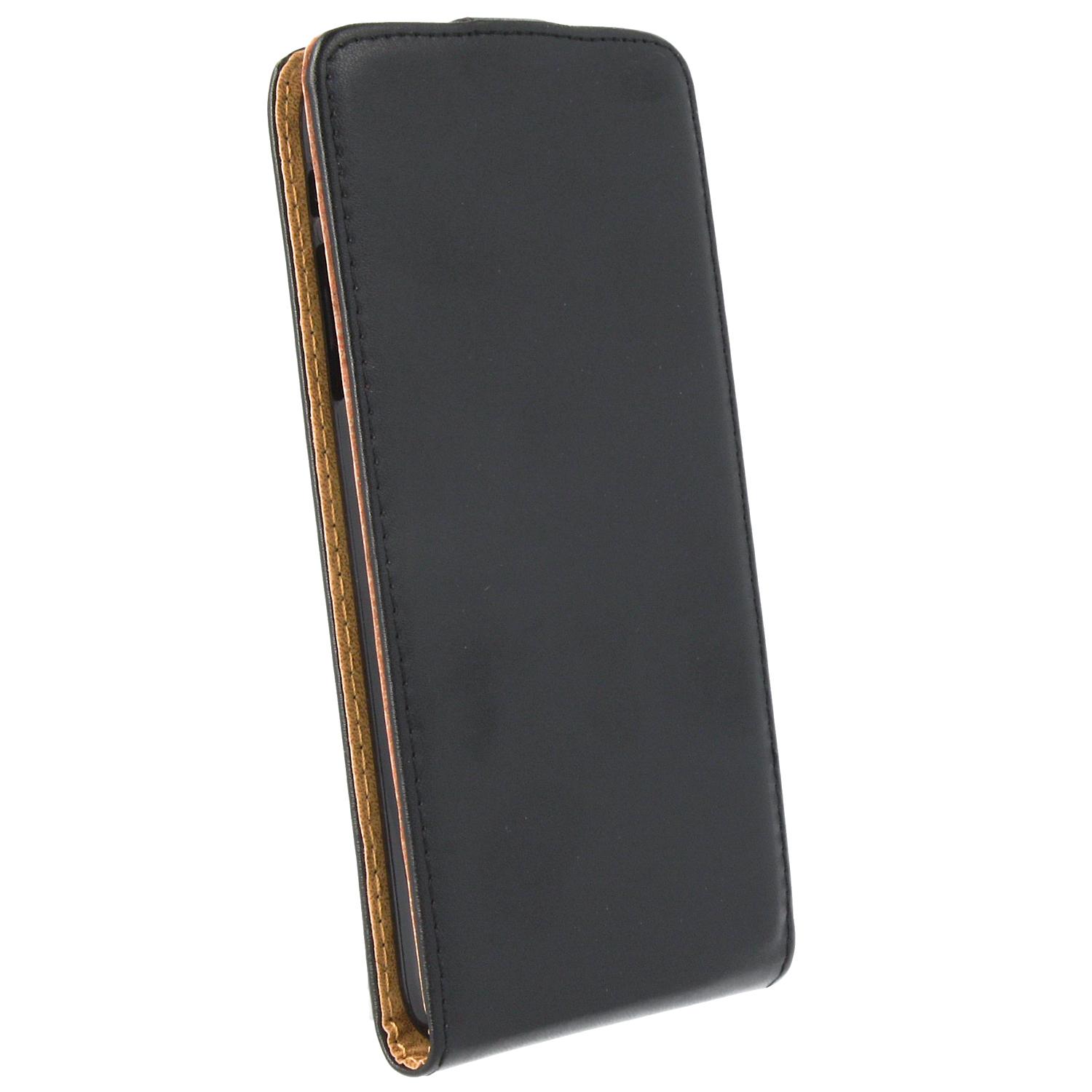 Вертикален кожен калъф за iPhone 6 Plus, iPhone 6S Plus - Trendy8 Down-Flip Case (черен) | JAR Computers Вертикален кожен калъф за iPhone 6 Plus, iPhone 6S Plus - Trendy8 Down-Flip Case (черен)