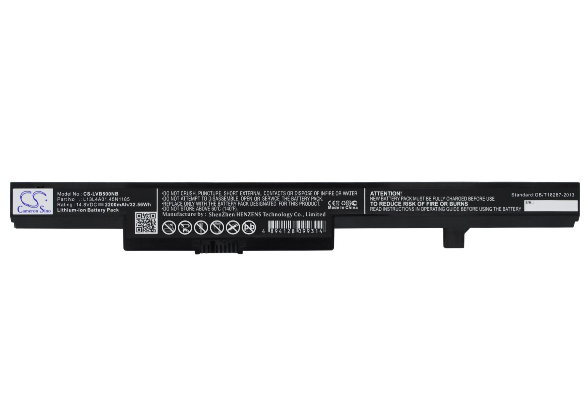 Батерия  за лаптоп  Lenovo B40 B50 G550s N40 N50 45N1184, 14.4V, 2200mAh CAMERON SINO | JAR Computers Батерия  за лаптоп  Lenovo B40 B50 G550s N40 N50 45N1184, 14.4V, 2200mAh CAMERON SINO