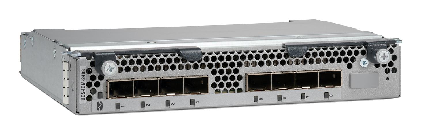 Cisco UCS-IOM-2408 мрежов комутационен модул 25 Gigabit Ethernet | JAR Computers Cisco UCS-IOM-2408 мрежов комутационен модул 25 Gigabit Ethernet