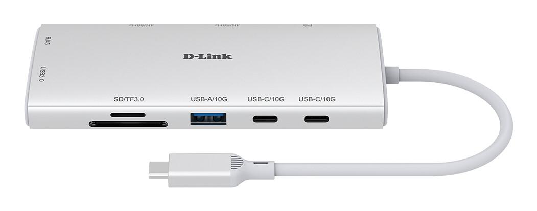 D-Link DUP-A01 интерфейсен хъб USB 3.2 Gen 1 (3.1 Gen 1) Type-C 10000 Мбит/с Бяла | JAR Computers D-Link DUP-A01 интерфейсен хъб USB 3.2 Gen 1 (3.1 Gen 1) Type-C 10000 Мбит/с Бяла