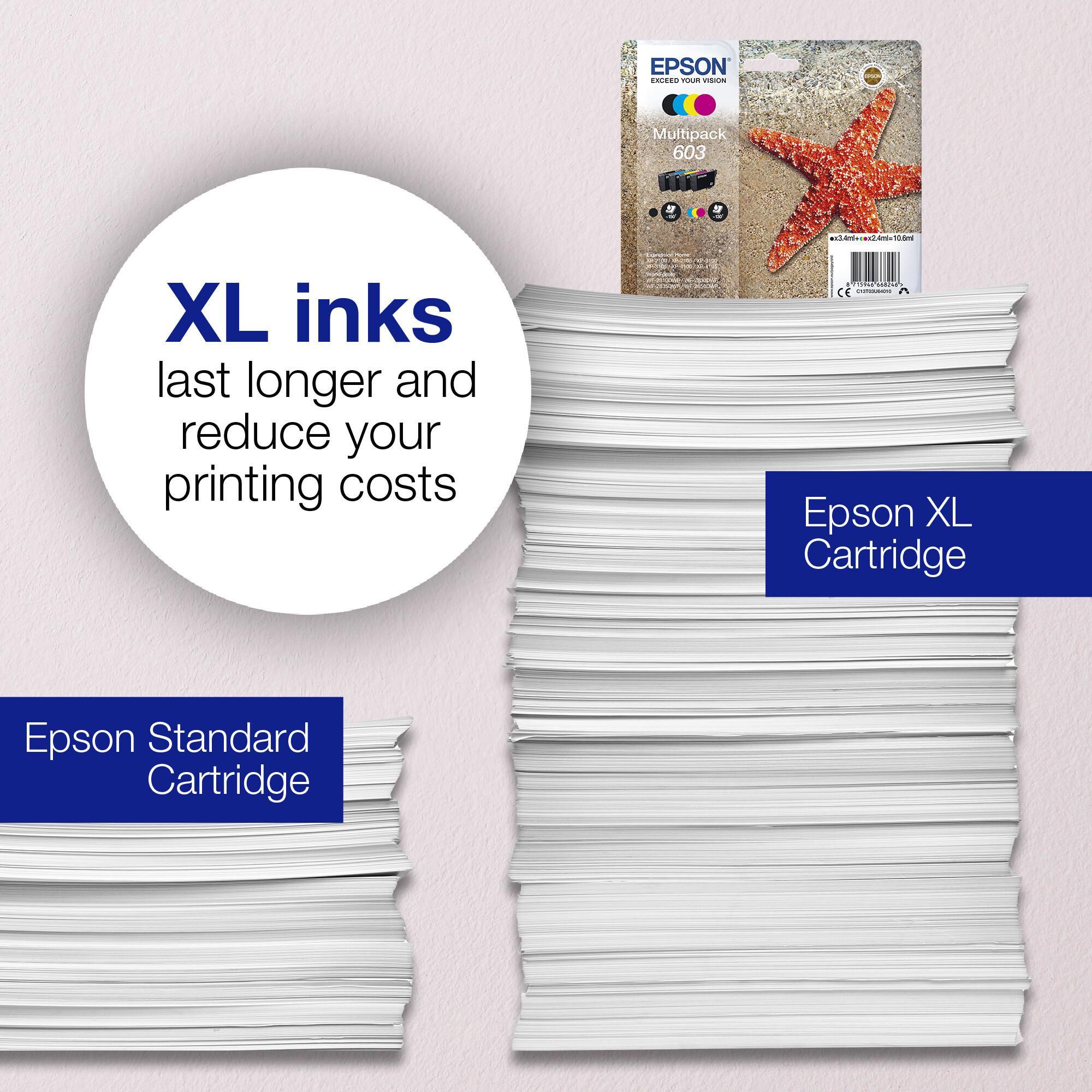 Epson Singlepack Magenta 603XL Ink | JAR Computers Epson Singlepack Magenta 603XL Ink