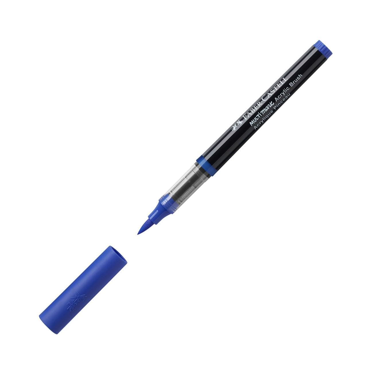 Faber-Castell Маркер-четка Multimark, акрилен, метличина
