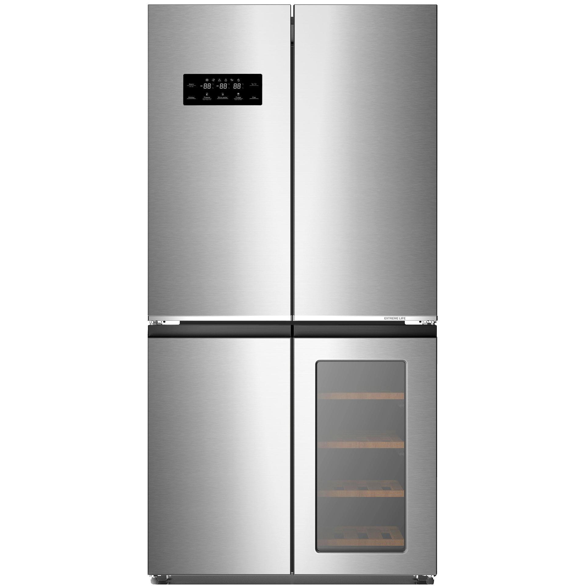 Хладилник Side-by-Side Finlux FFD605WIX , 605 l, E , No Frost , Инокс