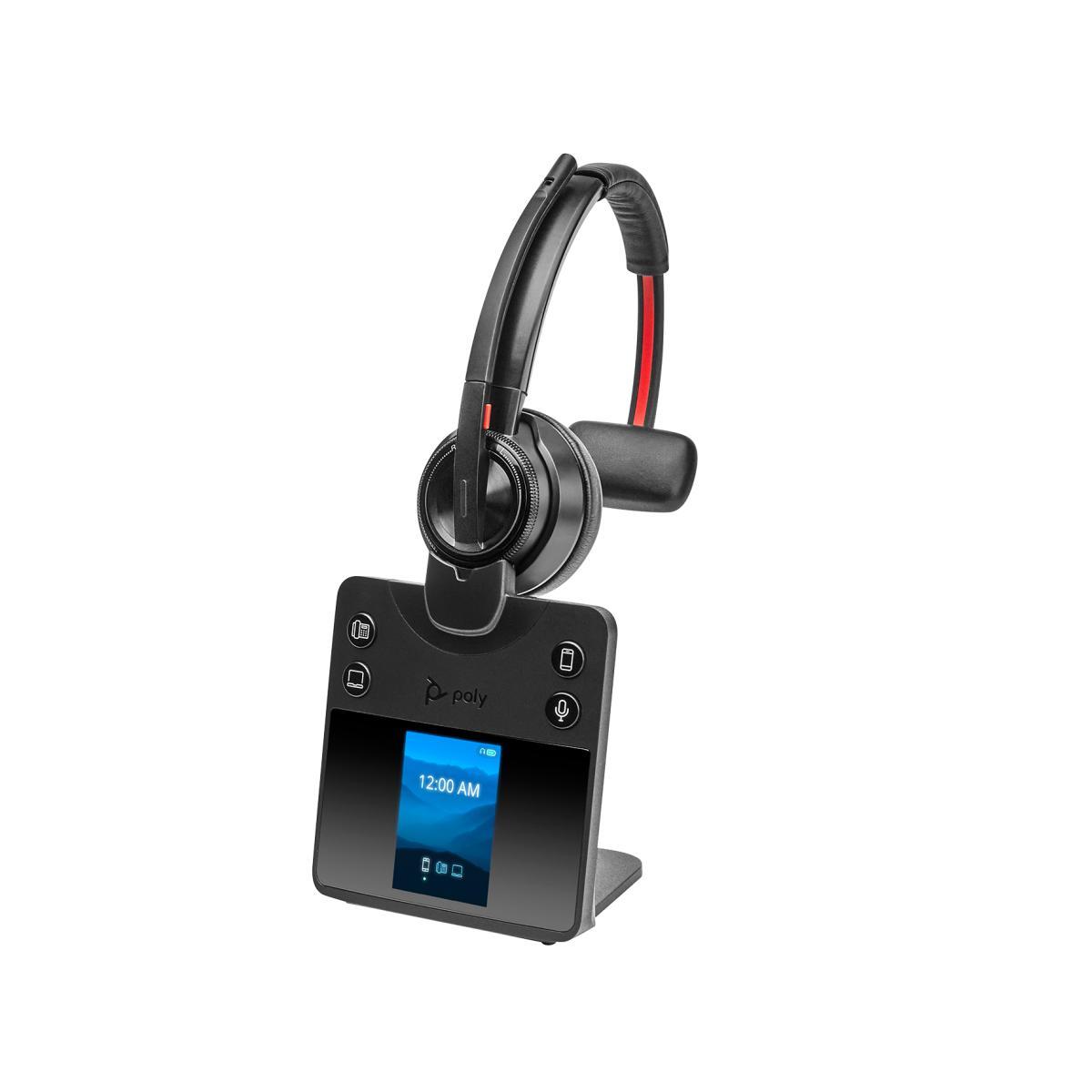 HP Poly Savi 8410 Office Monaural DECT 1880-1900 MHz Headset | JAR Computers HP Poly Savi 8410 Office Monaural DECT 1880-1900 MHz Headset