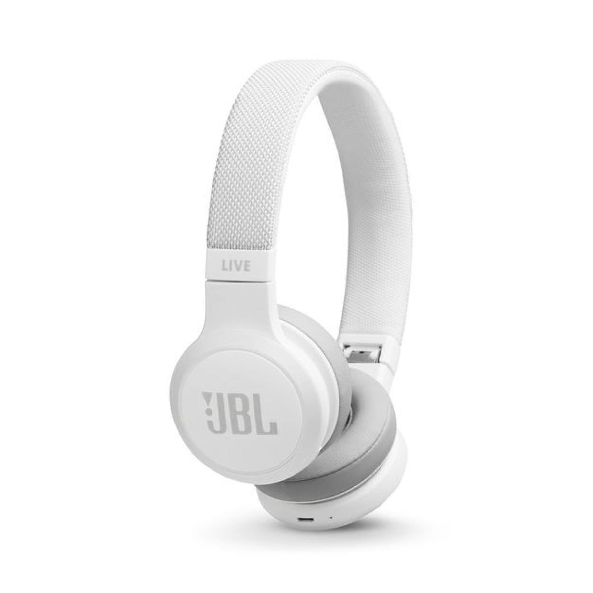 JBL Live 400BT Headset Wireless Head-band Calls/Music Bluetooth White | JAR Computers JBL Live 400BT Headset Wireless Head-band Calls/Music Bluetooth White