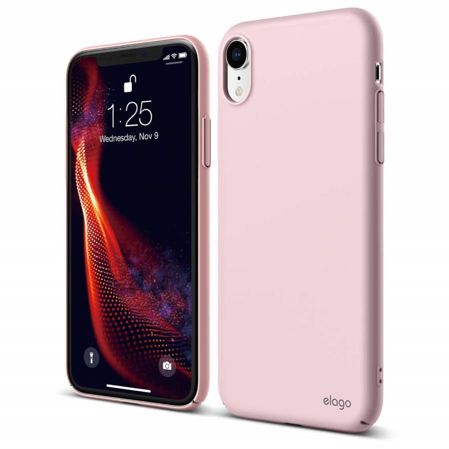 Качествен поликарбонатов кейс за iPhone XR - Elago Slim Fit Case (розов) | JAR Computers Качествен поликарбонатов кейс за iPhone XR - Elago Slim Fit Case (розов)