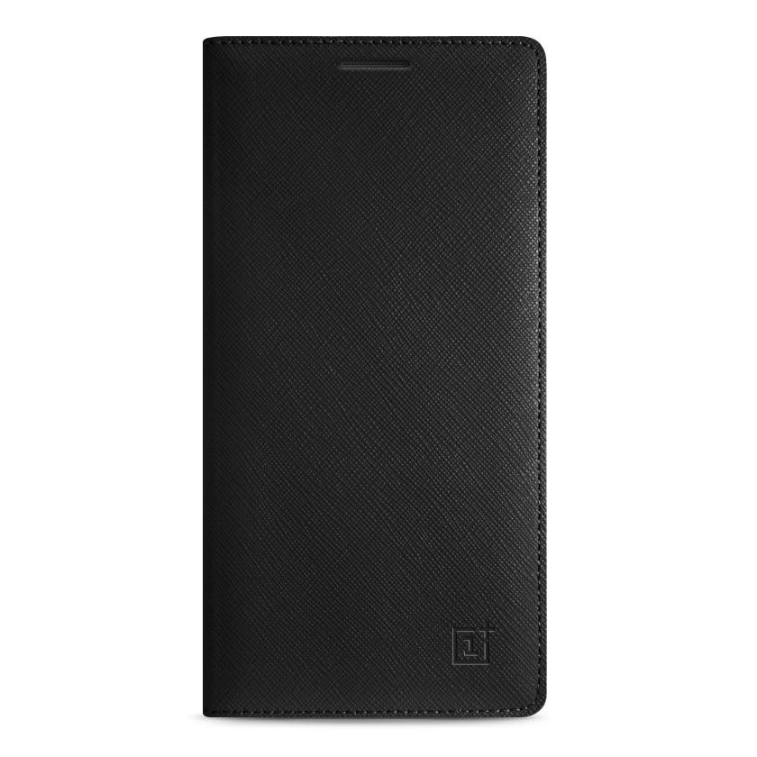 Кожен калъф, тип портфейл за OnePlus 2 - OnePlus Flip Case (черен) | JAR Computers Кожен калъф, тип портфейл за OnePlus 2 - OnePlus Flip Case (черен)