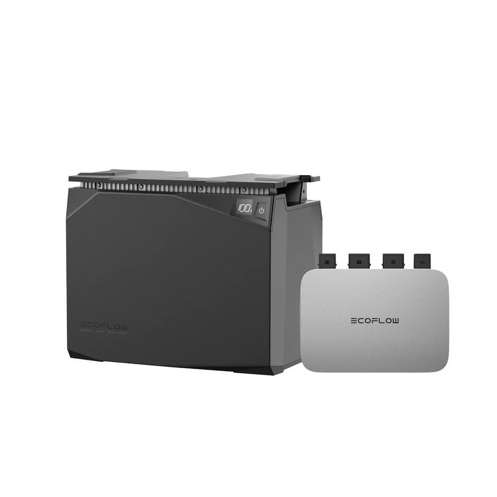 Комплект външна батерия за EcoFlow Power Kit Power Hub и микроинвертор - EcoFlow LFP Power Kit Battery 2kWh With PowerStream Microinverter 800W Bundle (черен) | JAR Computers Комплект външна батерия за EcoFlow Power Kit Power Hub и микроинвертор - EcoFlow LFP Power Kit Battery 2kWh With PowerStream Microinverter 800W Bundle (черен)