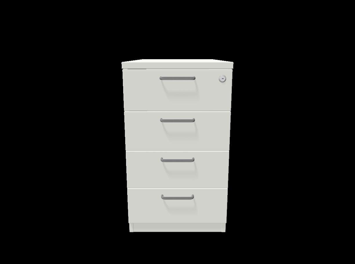 Контейнер с четири чекмеджета Easy Space 4D, 430х800х740мм, ПДЧ 18 мм, бял | JAR Computers Контейнер с четири чекмеджета Easy Space 4D, 430х800х740мм, ПДЧ 18 мм, бял
