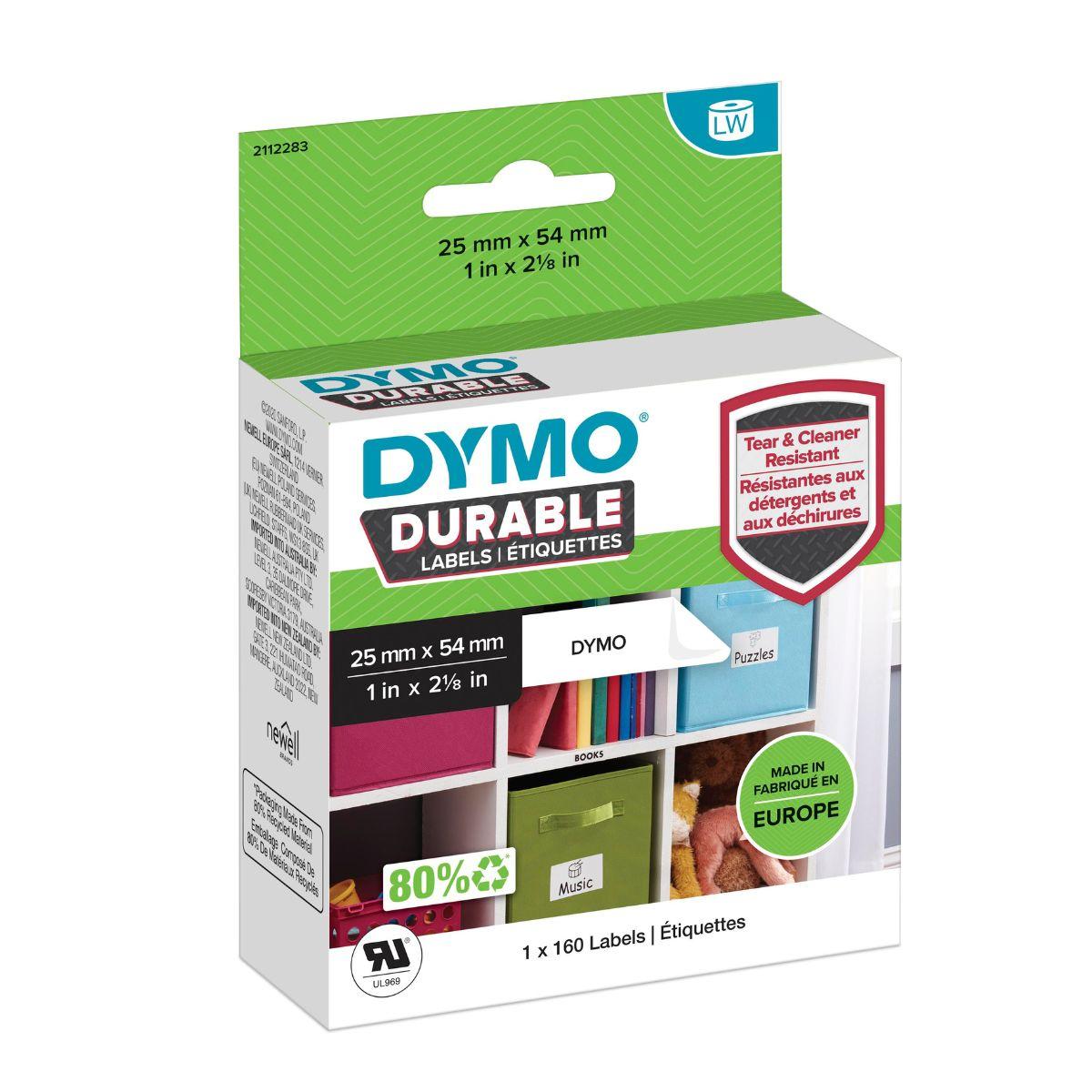 Лента за етикетни принтери Dymo Label 2112283 - White - PN 2112283 | JAR Computers Лента за етикетни принтери Dymo Label 2112283 - White - PN 2112283