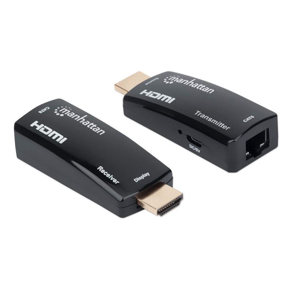 MANHATTAN 207539 :: HDMI екстендър Full HD, 1080p, Cat6, 60м | JAR Computers MANHATTAN 207539 :: HDMI екстендър Full HD, 1080p, Cat6, 60м
