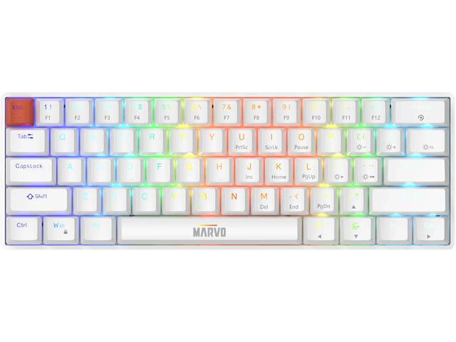 Marvo KG933G Saber 61, White
