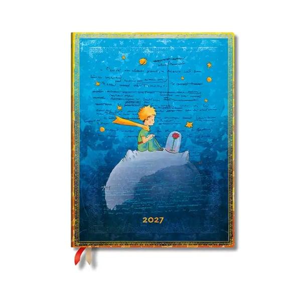 Paperblanks Планер The Little Prince, Ultra, вертикален, мека корица, 88 листа, за 2027 година | JAR Computers Paperblanks Планер The Little Prince, Ultra, вертикален, мека корица, 88 листа, за 2027 година