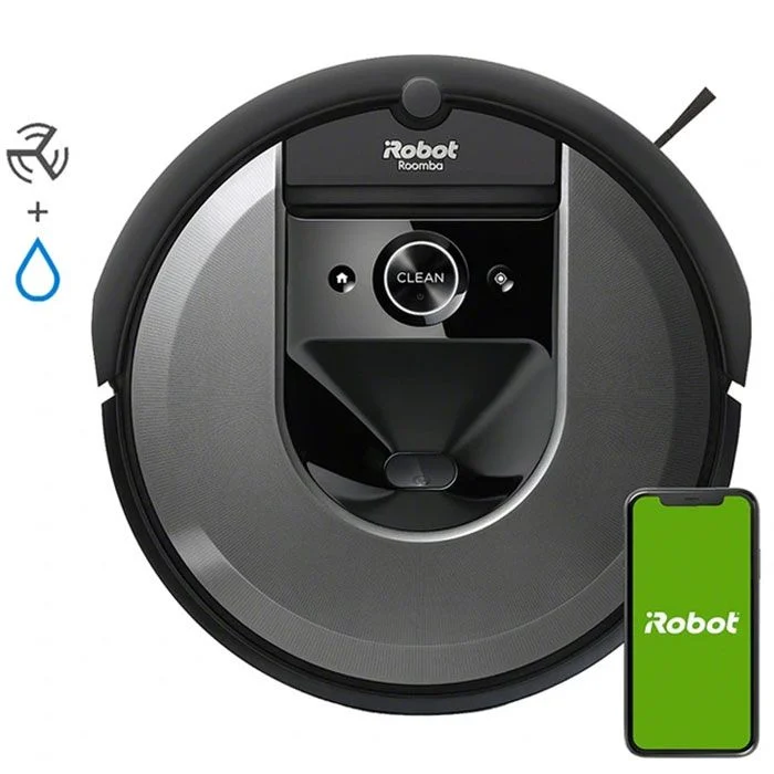 Прахосмукачка робот IRobot ROOMBA Combo i8 Black (8178)