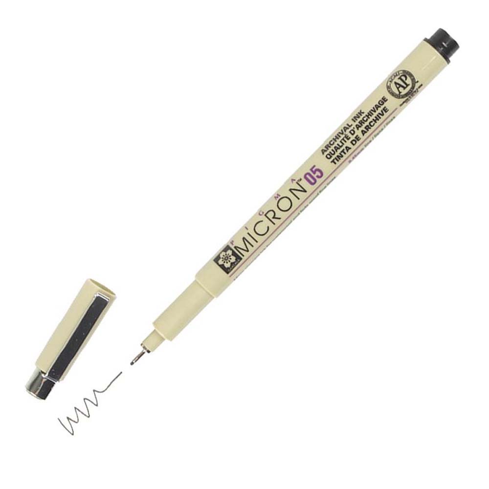 Sakura Marker Pigma 05 49 0.45mm Black (XSDK0549) (SAKXSDK0549)