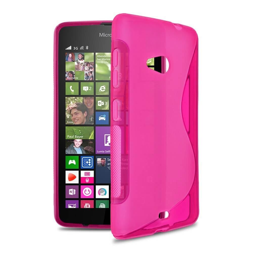 Силиконов (TPU) калъф за Microsoft Lumia 535 - S-Line Cover Case (розов) | JAR Computers Силиконов (TPU) калъф за Microsoft Lumia 535 - S-Line Cover Case (розов)