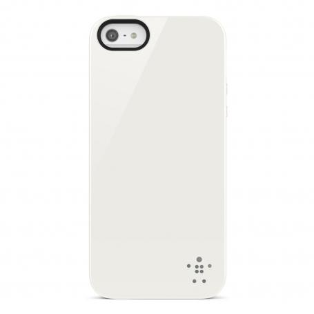 Термополиутеранов кейс за iPhone 5, iPhone 5S, iPhone SE - Belkin Grip (бял) | JAR Computers Термополиутеранов кейс за iPhone 5, iPhone 5S, iPhone SE - Belkin Grip (бял)