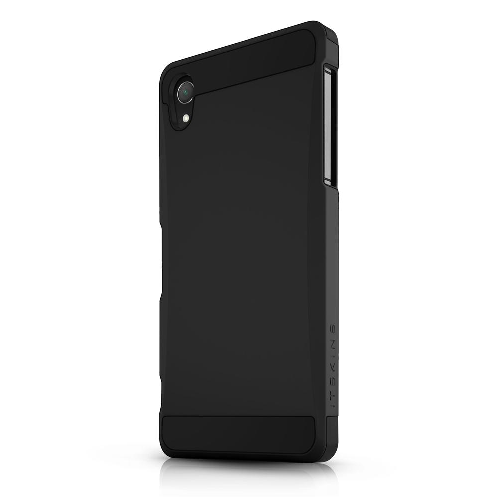 Удароустойчив хибриден кейс за Sony Xperia Z2 - Itskins Evolution Case (черен) | JAR Computers Удароустойчив хибриден кейс за Sony Xperia Z2 - Itskins Evolution Case (черен)