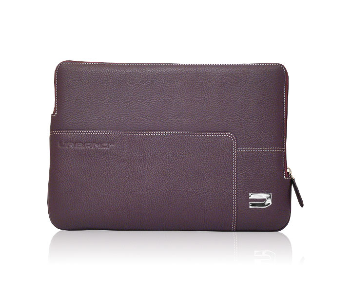 Кожен калъф (естествена кожа) за MacBook Air 11 и лаптопи до 11 инча - Urbano Genuine Premium Cowhide Sleeve (лилав) | JAR Computers Кожен калъф (естествена кожа) за MacBook Air 11 и лаптопи до 11 инча - Urbano Genuine Premium Cowhide Sleeve (лилав)