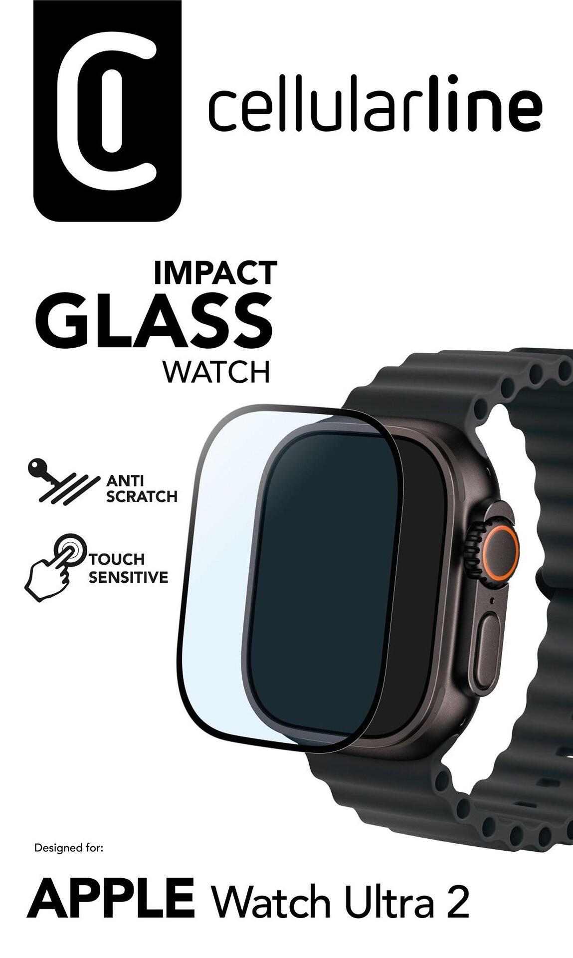 Закален протектор Impact за Apple Watch Ultra 2 | JAR Computers Закален протектор Impact за Apple Watch Ultra 2