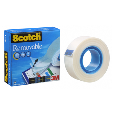 3M SCOTCH MAGIC TP REMOV.811 19mmX33m (MMM8111933) | JAR Computers 3M SCOTCH MAGIC TP REMOV.811 19mmX33m (MMM8111933)
