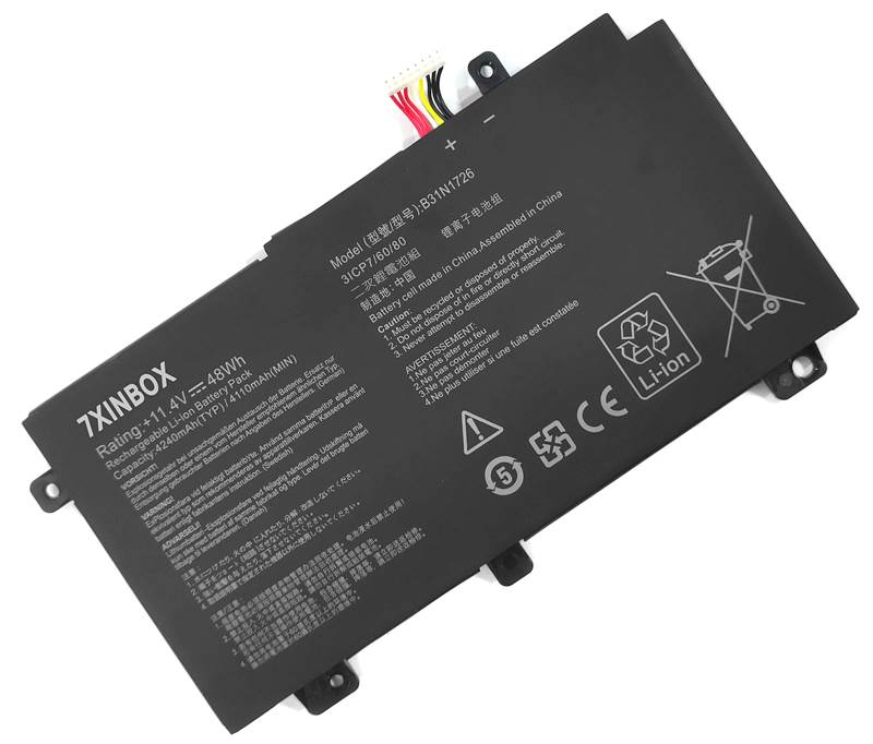Батерия за лаптоп ASUS FX504GD FX505DY FX505GE B31N1726 - Заместител | JAR Computers Батерия за лаптоп ASUS FX504GD FX505DY FX505GE B31N1726 - Заместител