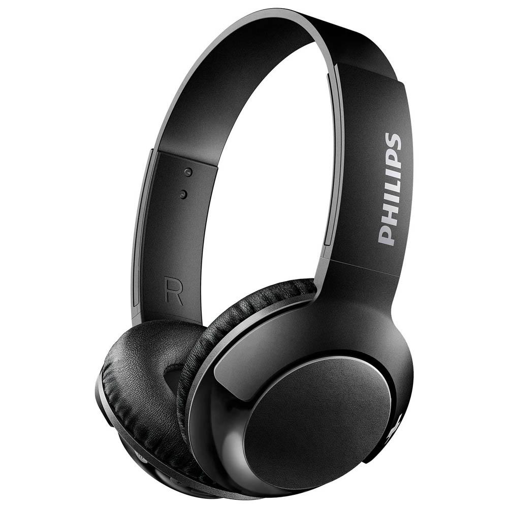Безжични слушалки за мобилни устройства - Philips SHB3075BK Bass Plus On-Ear Bluetooth Headphones (черен) | JAR Computers Безжични слушалки за мобилни устройства - Philips SHB3075BK Bass Plus On-Ear Bluetooth Headphones (черен)