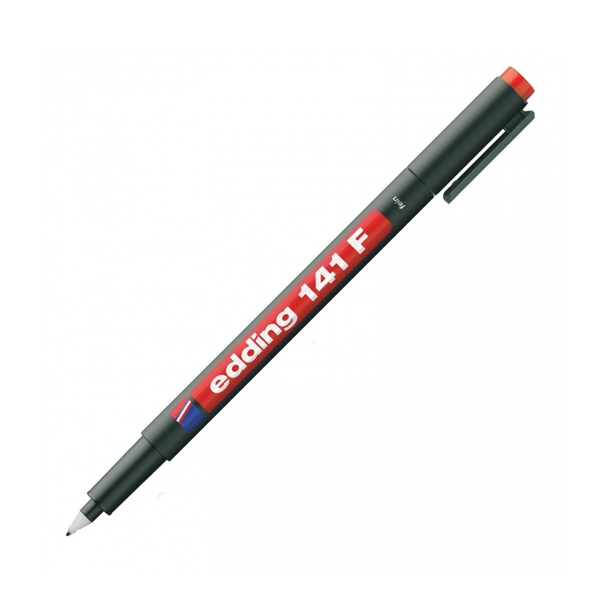 EDDING 141/ F PERMANENT OHP RED (EDD593002R)