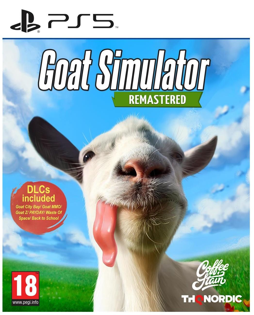 Goat Simulator: Remastered (PS5) | JAR Computers Goat Simulator: Remastered (PS5)