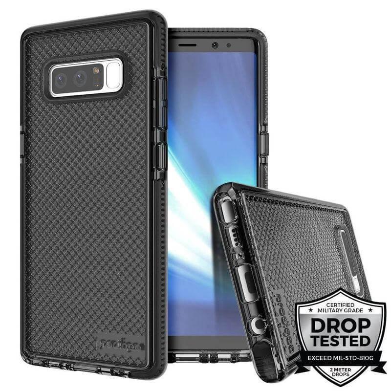 Хибриден кейс с висока степен на защита за Samsung Galaxy Note 8 - Prodigee Safetee Case (черен) | JAR Computers Хибриден кейс с висока степен на защита за Samsung Galaxy Note 8 - Prodigee Safetee Case (черен)
