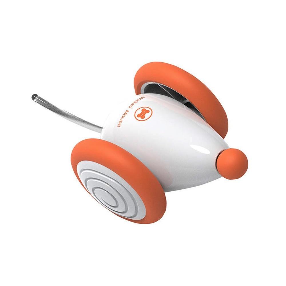 Интерактивна играчка за котки - Cheerble Wicked Mouse Interactive Cat Toy (бял-оранжев) | JAR Computers Интерактивна играчка за котки - Cheerble Wicked Mouse Interactive Cat Toy (бял-оранжев)