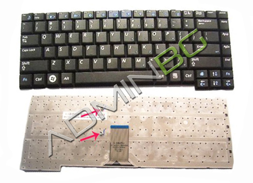 Клавиатура за лаптоп Samsung R58 R60 R70 Black US UK | JAR Computers Клавиатура за лаптоп Samsung R58 R60 R70 Black US UK