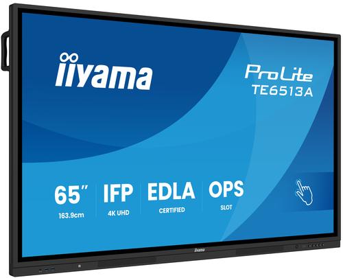 Монитор IIYAMA TE6513A-B2AG 65IN, 8 GB, 128 GB ARM Mali-G52, Android | JAR Computers Монитор IIYAMA TE6513A-B2AG 65IN, 8 GB, 128 GB ARM Mali-G52, Android