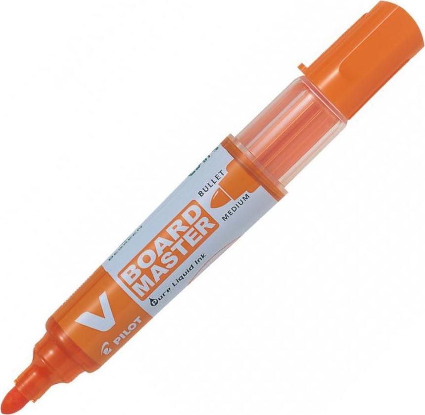 Pilot V Board Master Whiteboard Marker Medium Bullet Orange (WBMA-VBM-M-BG-ORANGE) (PILWBMA-VBM-M-BG-ORANGE)
