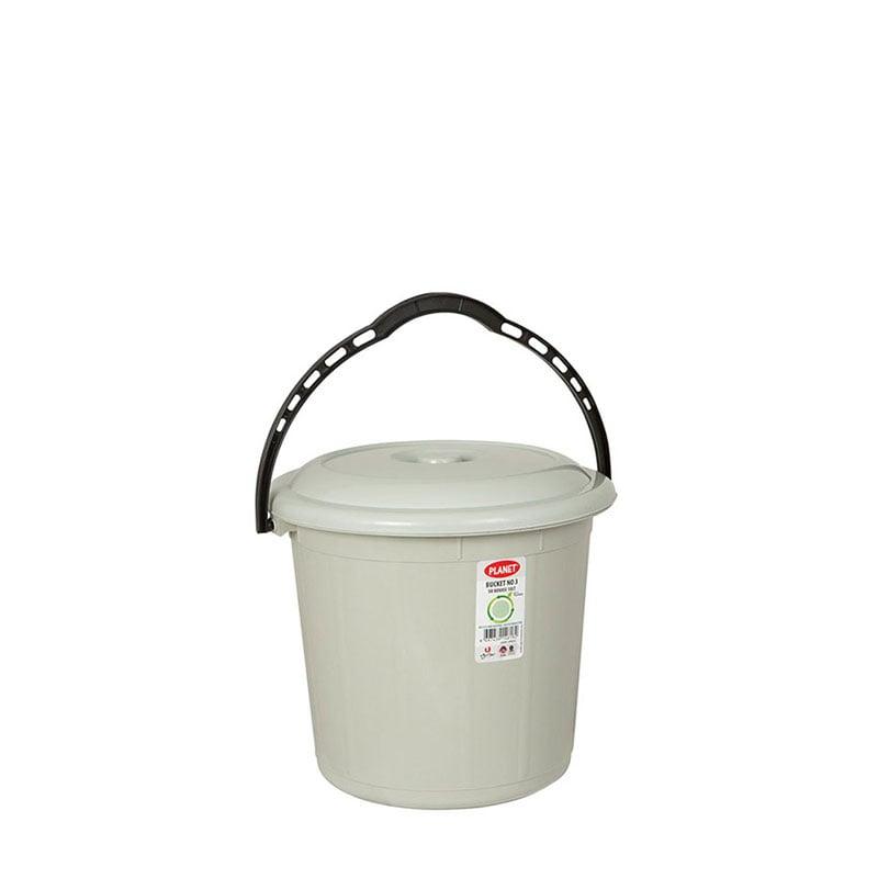 Кофа Planet с капак, 10 L, сива | JAR Computers Кофа Planet с капак, 10 L, сива