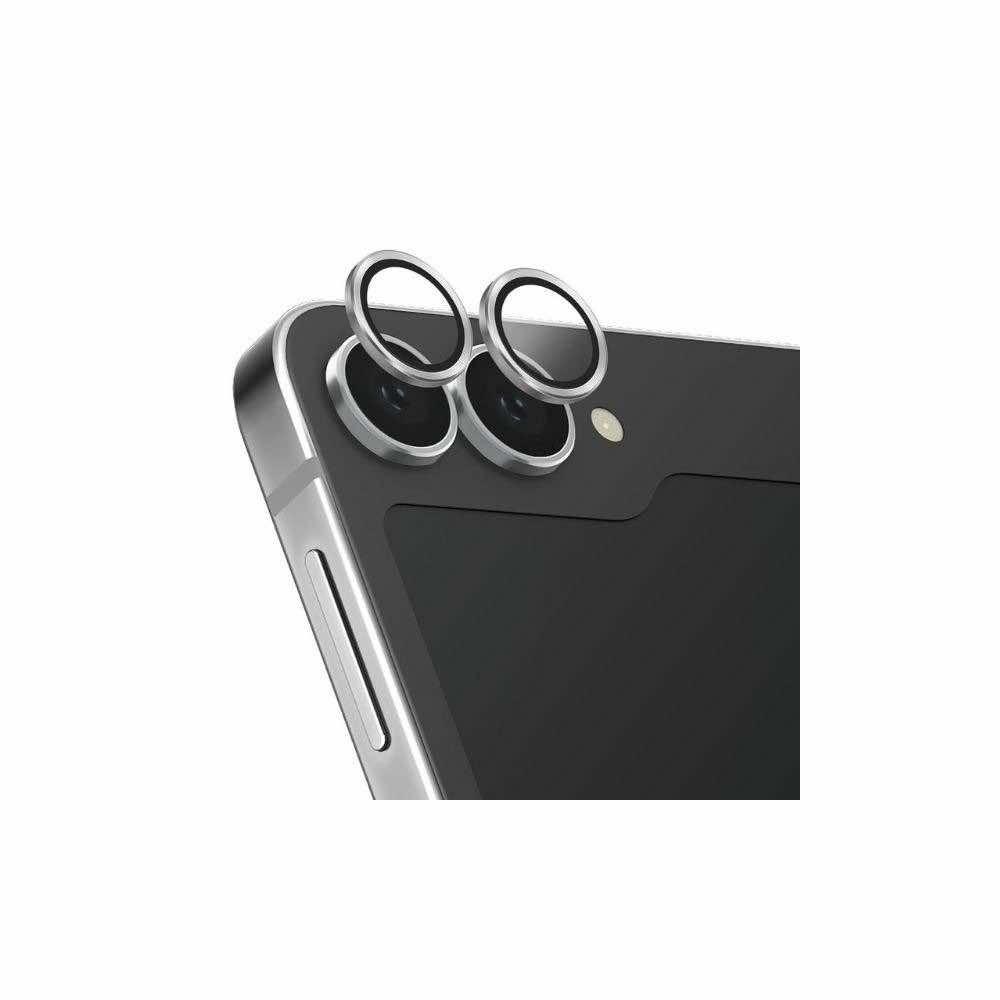 Предпазни стъклени лещи за камерата на Samsung Galaxy Z Flip6 - Uniq Optix Camera Tempered Glass Lens Protector (сребрист) | JAR Computers Предпазни стъклени лещи за камерата на Samsung Galaxy Z Flip6 - Uniq Optix Camera Tempered Glass Lens Protector (сребрист)