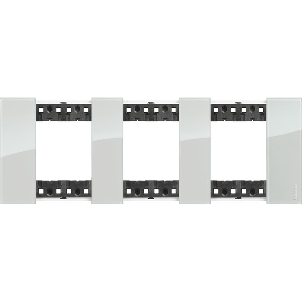 Рамка 2x2x2M Небе немски стандарт - bticino Living Now KA4802M3DA | JAR Computers Рамка 2x2x2M Небе немски стандарт - bticino Living Now KA4802M3DA