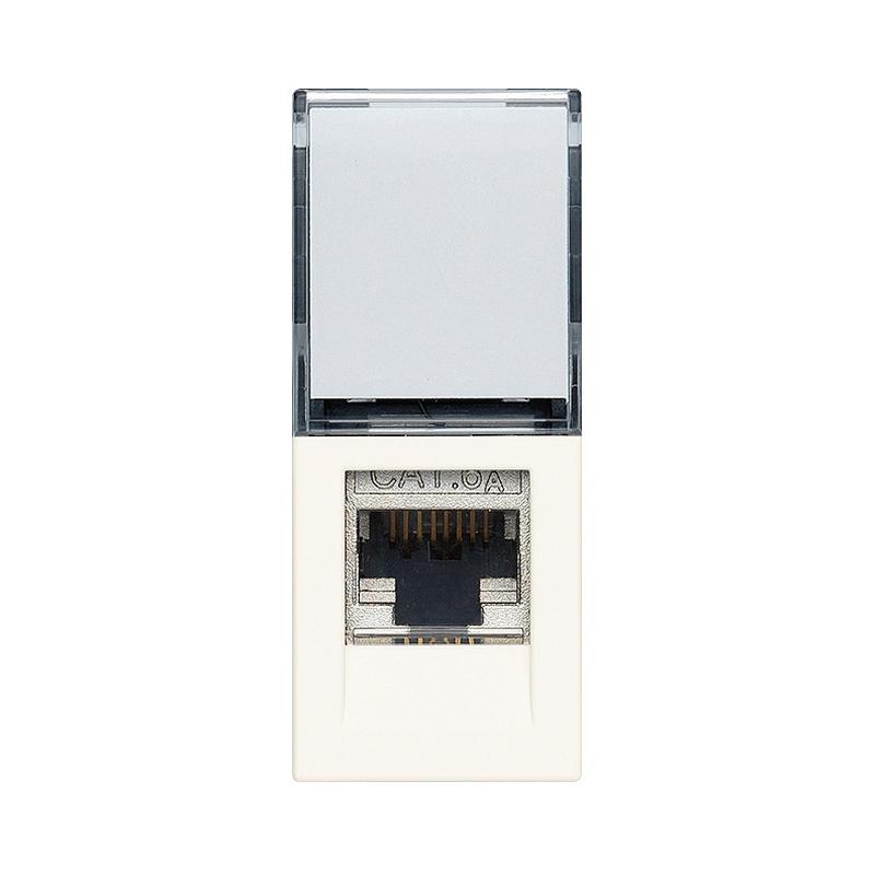 Розетка RJ45 FTP cat.6A Netsafe 1M White - VIMAR LINEA 30339.16B | JAR Computers Розетка RJ45 FTP cat.6A Netsafe 1M White - VIMAR LINEA 30339.16B
