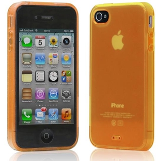 Силиконов калъф с аксесоари за iPhone 4/4S (оранжев) - Tunewear Softshell | JAR Computers Силиконов калъф с аксесоари за iPhone 4/4S (оранжев) - Tunewear Softshell