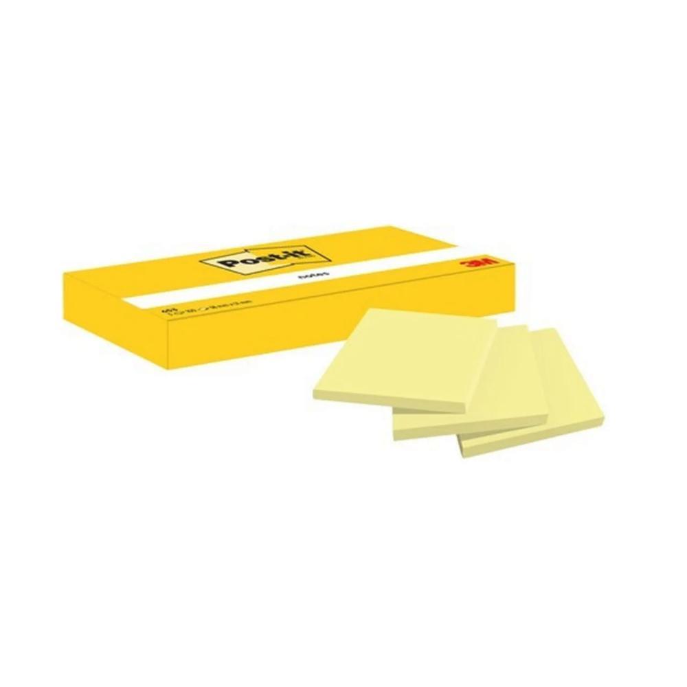 3M POST-IT NOTE YELLOW 653 38x51mm (3) (MMM6533GE)