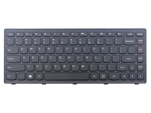 Клавиатура за лаптоп Lenovo IdeaPad Flex 14 G400S Черна с Черна Рамка с Кирилица / Black Frame Black | JAR Computers Клавиатура за лаптоп Lenovo IdeaPad Flex 14 G400S Черна с Черна Рамка с Кирилица / Black Frame Black