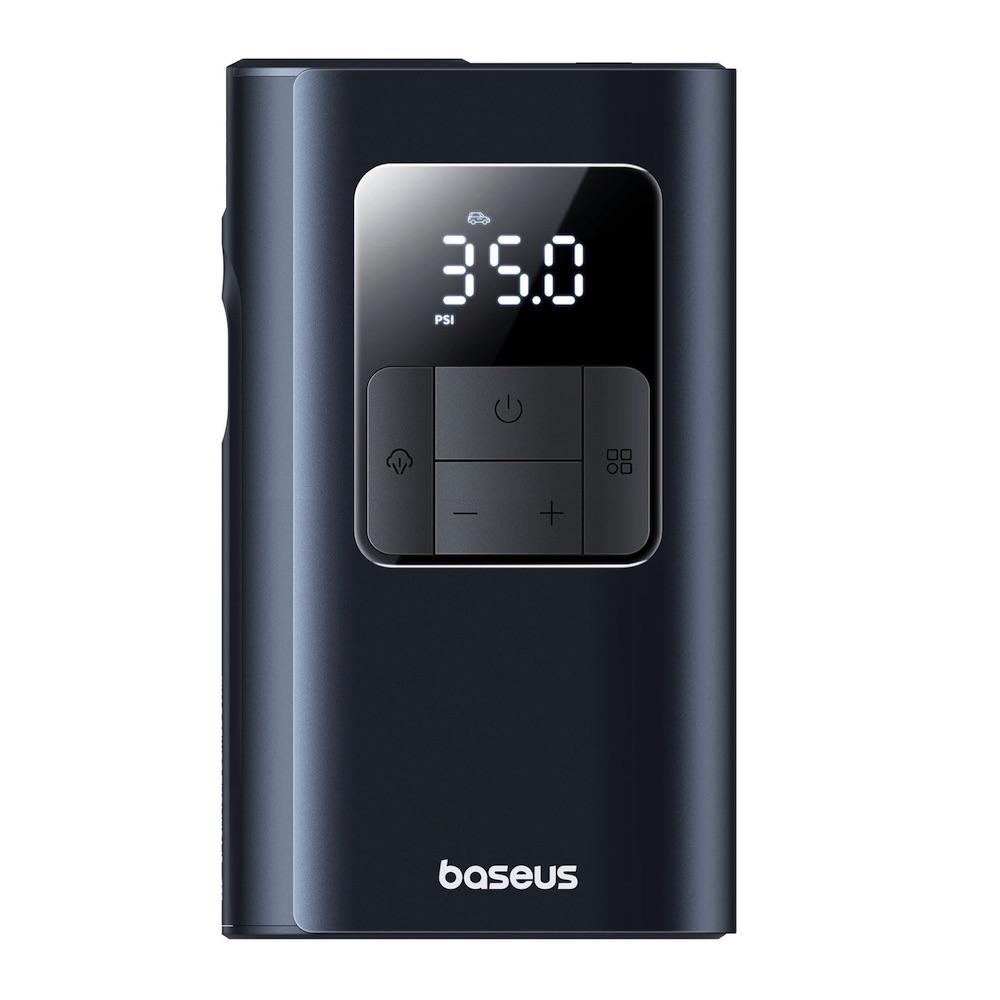 Компресор за автомобилни гуми с вградена 6000 mAh батерия - Baseus PrimeTrip VA1 2-in-1 Wired And Wireless Portable Air Compressor (C11169001121-00) (черен) | JAR Computers Компресор за автомобилни гуми с вградена 6000 mAh батерия - Baseus PrimeTrip VA1 2-in-1 Wired And Wireless Portable Air Compressor (C11169001121-00) (черен)