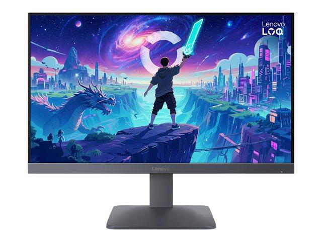 LENOVO LOQ 24-10 LED monitor 24inch 1920x1080 Full HD 1080p 200Hz IPS 300cd/m2 1000:1 HDR10 0.5ms 2xHDMI DisplayPort grey