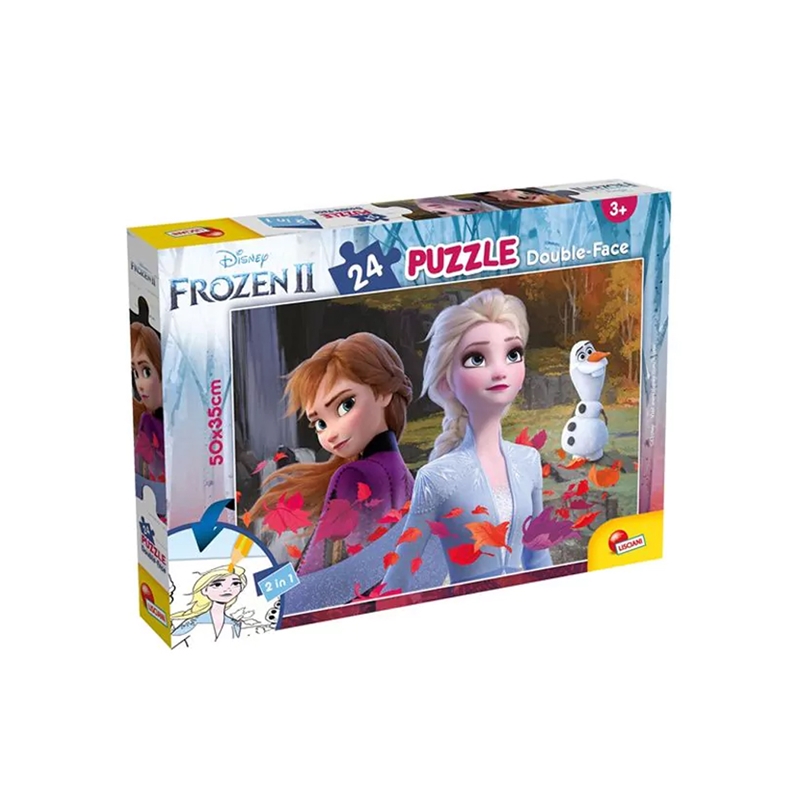 Lisciani Пъзел Frozen II, детски, 2 в 1, 24 части