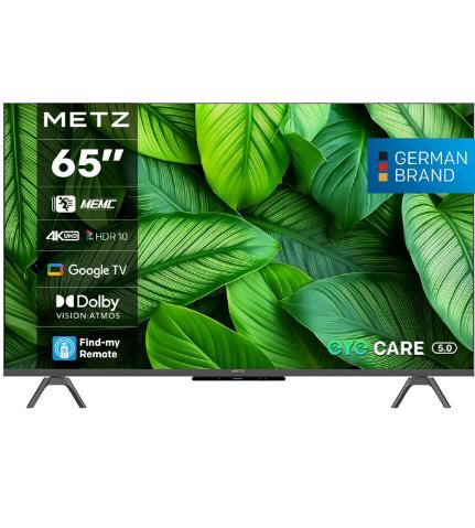 METZ Телевизор 65" UHD LED SMART TV, 4K, Google TV, Frameless | JAR Computers METZ Телевизор 65" UHD LED SMART TV, 4K, Google TV, Frameless