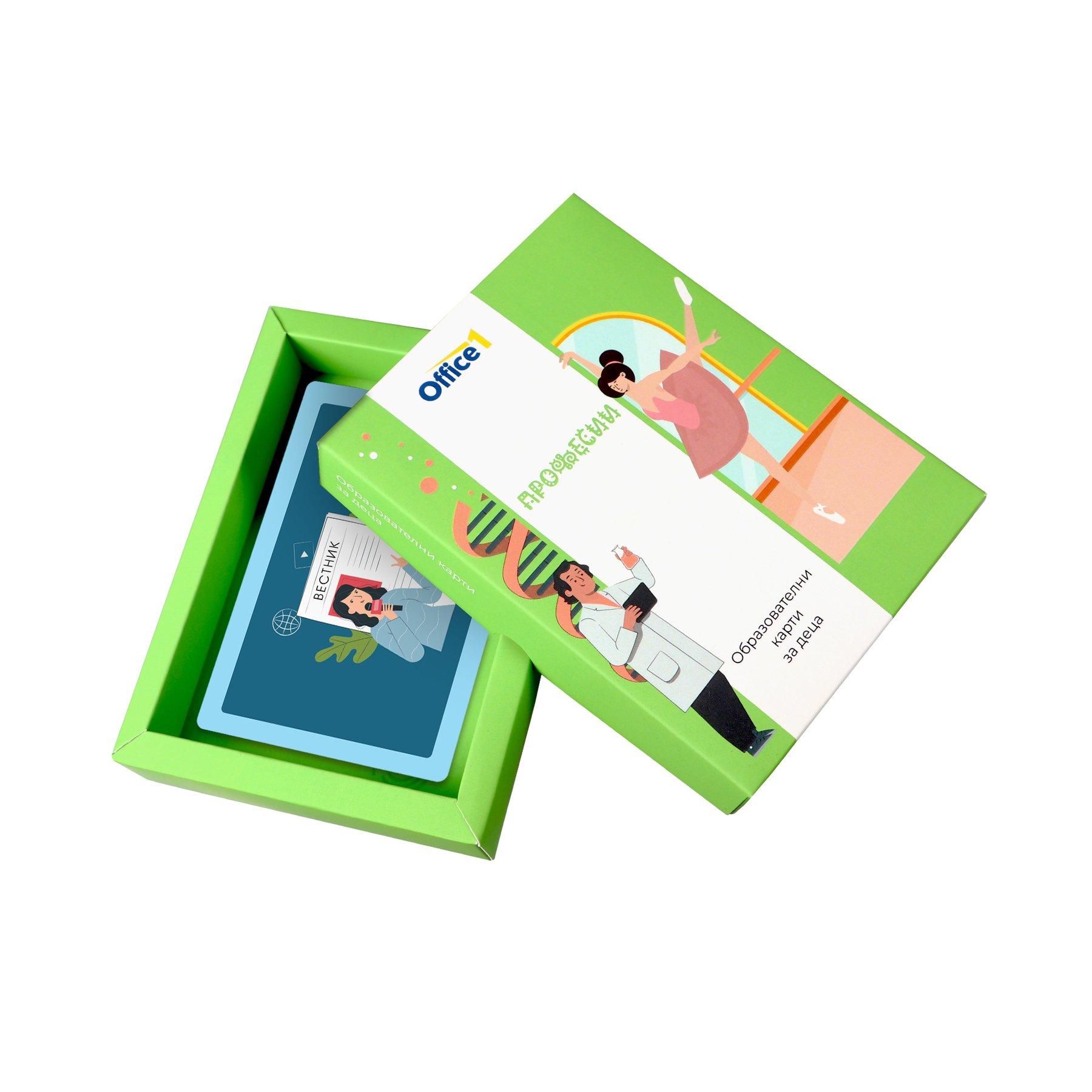 Office 1 Образователни карти - Професии, 40 броя | JAR Computers Office 1 Образователни карти - Професии, 40 броя