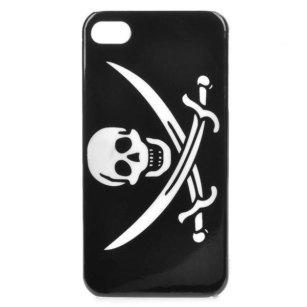 Поликарбонатов кейс за iPhone 4S, iPhone 4 - Pirate Pattern Case | JAR Computers Поликарбонатов кейс за iPhone 4S, iPhone 4 - Pirate Pattern Case