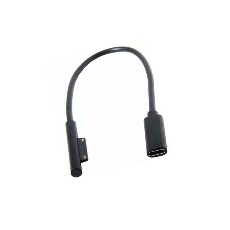 Преходник Type-C за захранващ адаптер Microsoft Surface Pro 65W - 15cm | JAR Computers Преходник Type-C за захранващ адаптер Microsoft Surface Pro 65W - 15cm