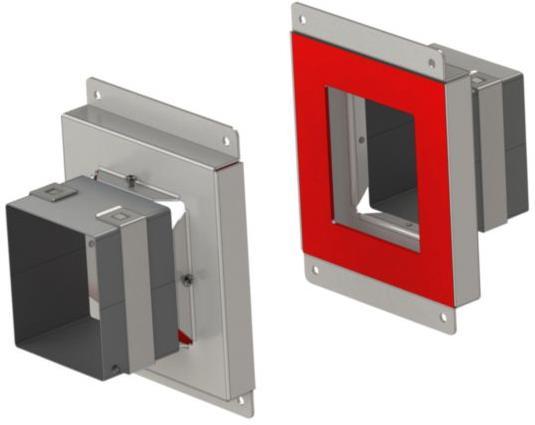 Рамка за 1х пожарна бариера EZP144WT EZ-PATH | JAR Computers Рамка за 1х пожарна бариера EZP144WT EZ-PATH